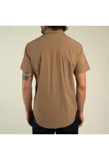 Sendero Confluence Tech Short Sleeve Shirt Light Brown