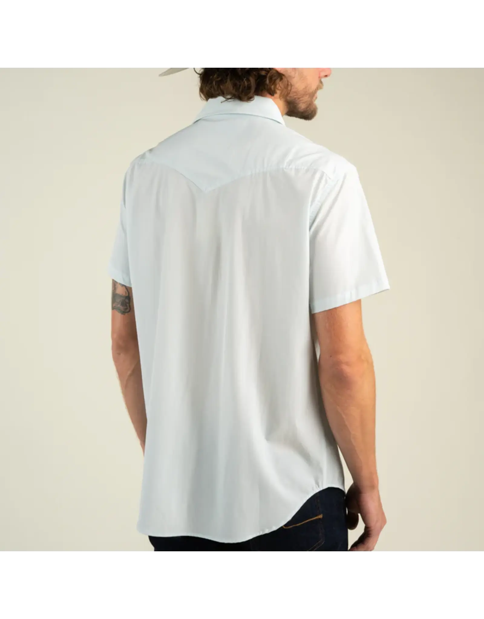 Sendero Confluence Tech Short Sleeve Shirt Matagorda Sky