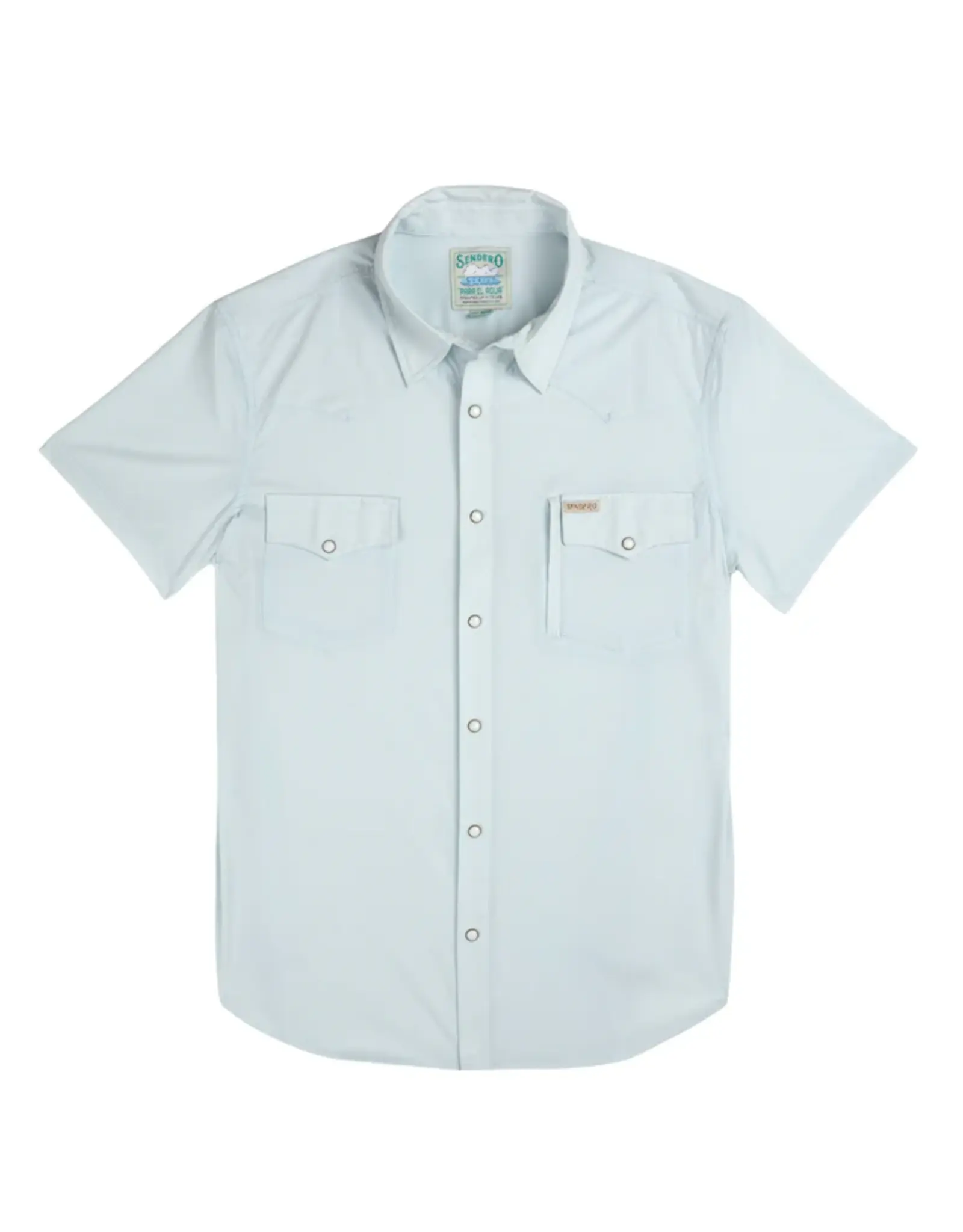 Sendero Confluence Tech Short Sleeve Shirt Matagorda Sky