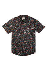 Sendero City Slicker Button Up Short Sleeve Desert Rose Charcoal
