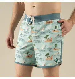Sendero Point Bar Boardshort Malibu Cowboy