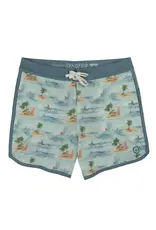 Sendero Point Bar Boardshort Malibu Cowboy