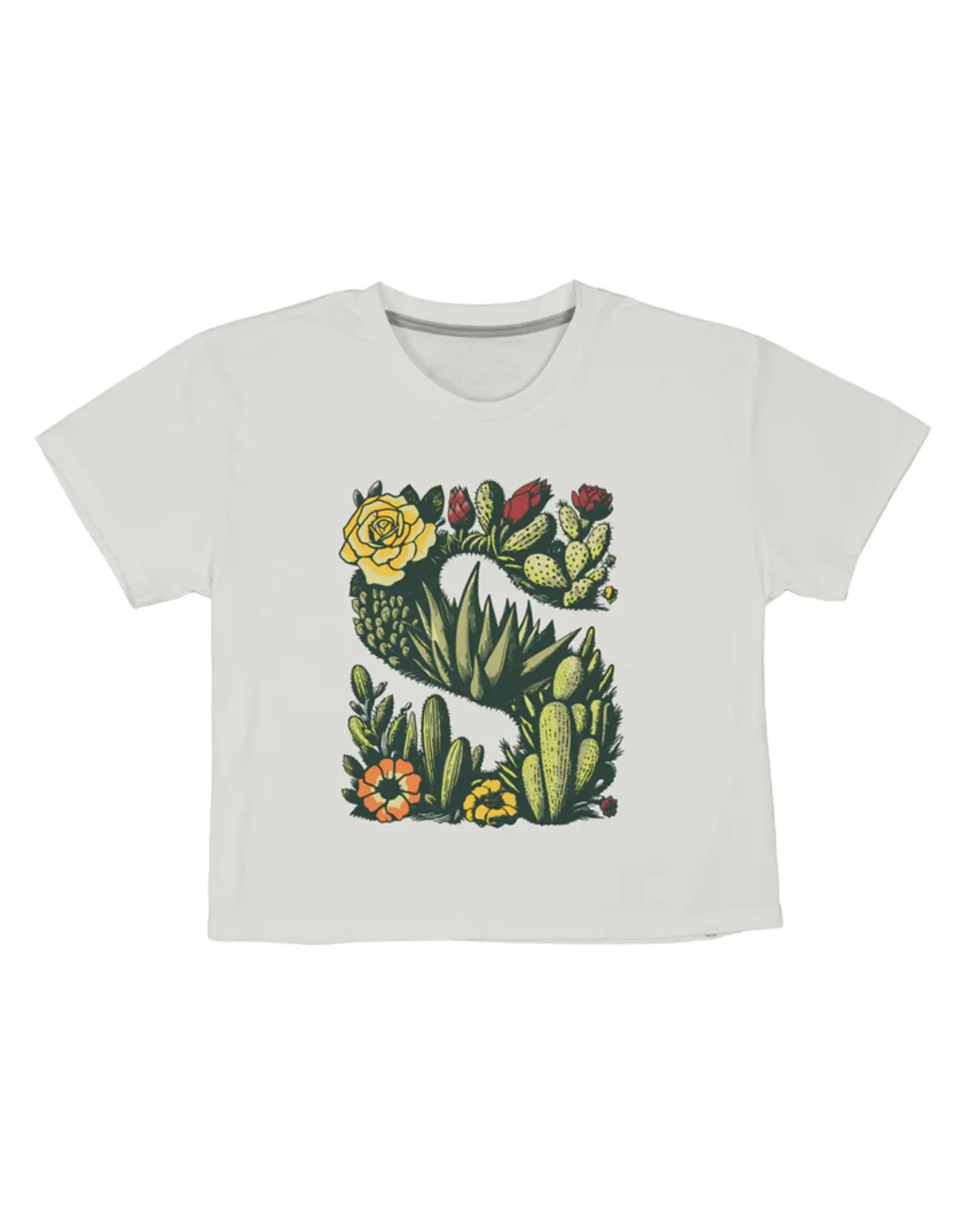 Sendero Desert Mark Boxy Tee Vintage White