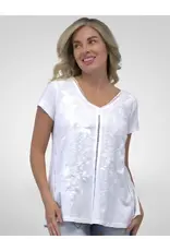 Caite Frida Tee White