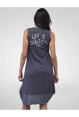Kyla Seo Carlisa Dress Dark Grey