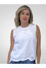 Caite Nell Tank White