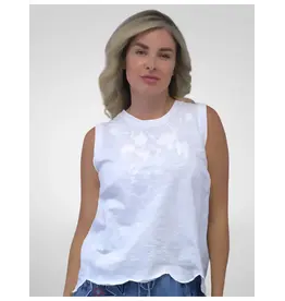 Caite Nell Tank White