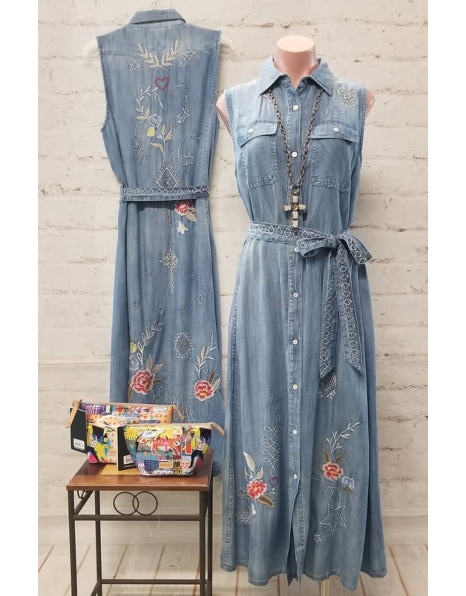 Kyla Seo Chandler Dress Tencel Multi