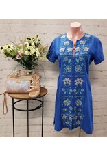 Johnny Was Johnny Was Button Front Linen Dress - Boheme