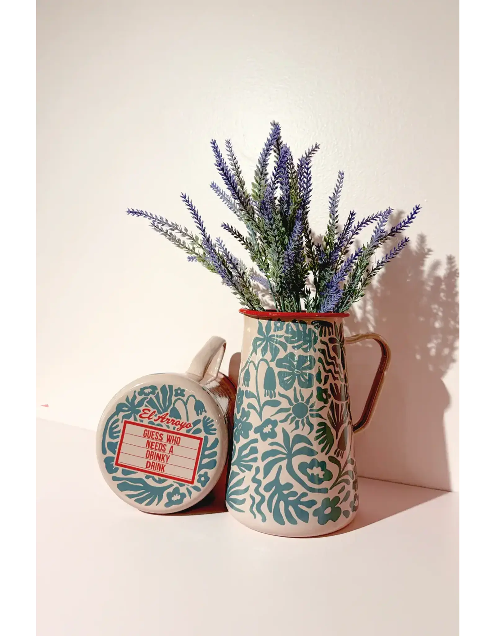 El Arroyo El Arroyo Enamel Pitcher - Drinky Drink