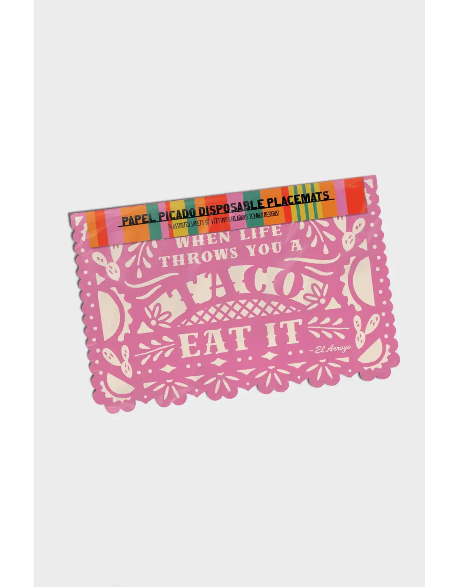 El Arroyo El Arroyo Disposable Placemats Set of 24