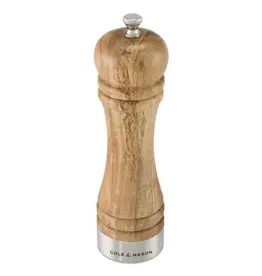 Cole & Mason Camden Acacia Salt or Pepper Mill 8in