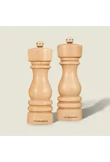 Cole & Mason London Natural Beech Salt & Pepper Mills 7 Inch