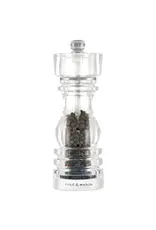 Cole & Mason London Acrylic Salt & Pepper Mill 8 Inch