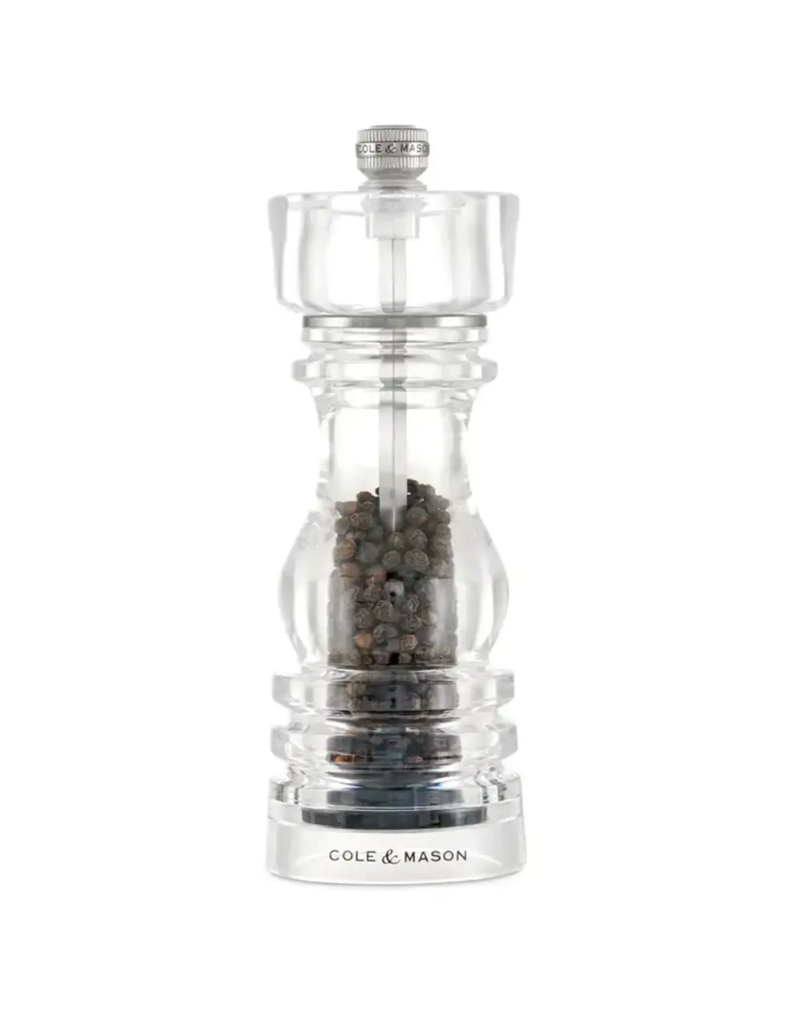 Cole & Mason London Acrylic Salt & Pepper Mill 8 Inch