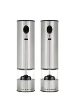 Cole & Mason Battersea USB Salt & Pepper Mill Gift Set 8"