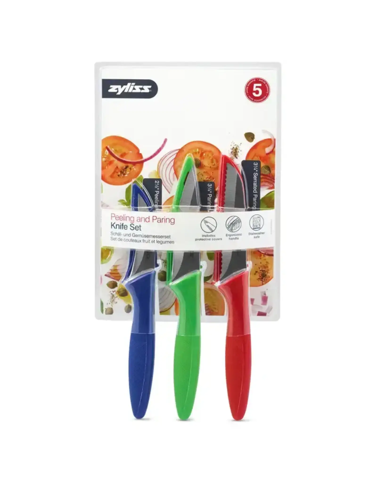 Zyliss 3pc Peeling and Pairing Knife Value Set