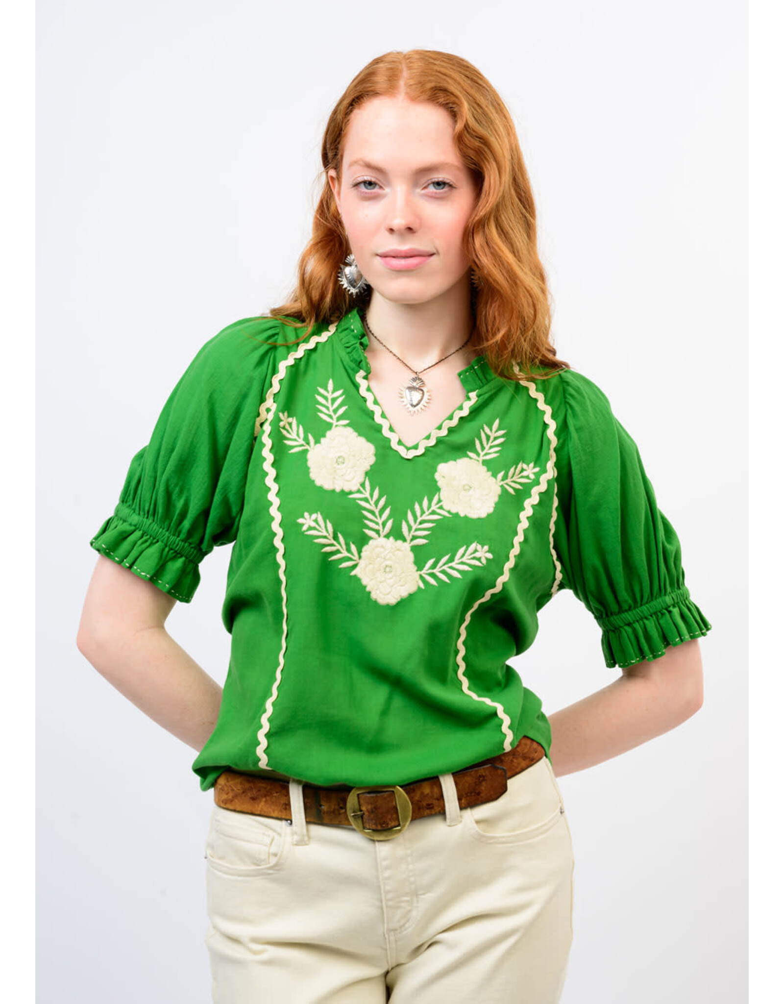 Sister Mary Sister Mary Dana Top Green