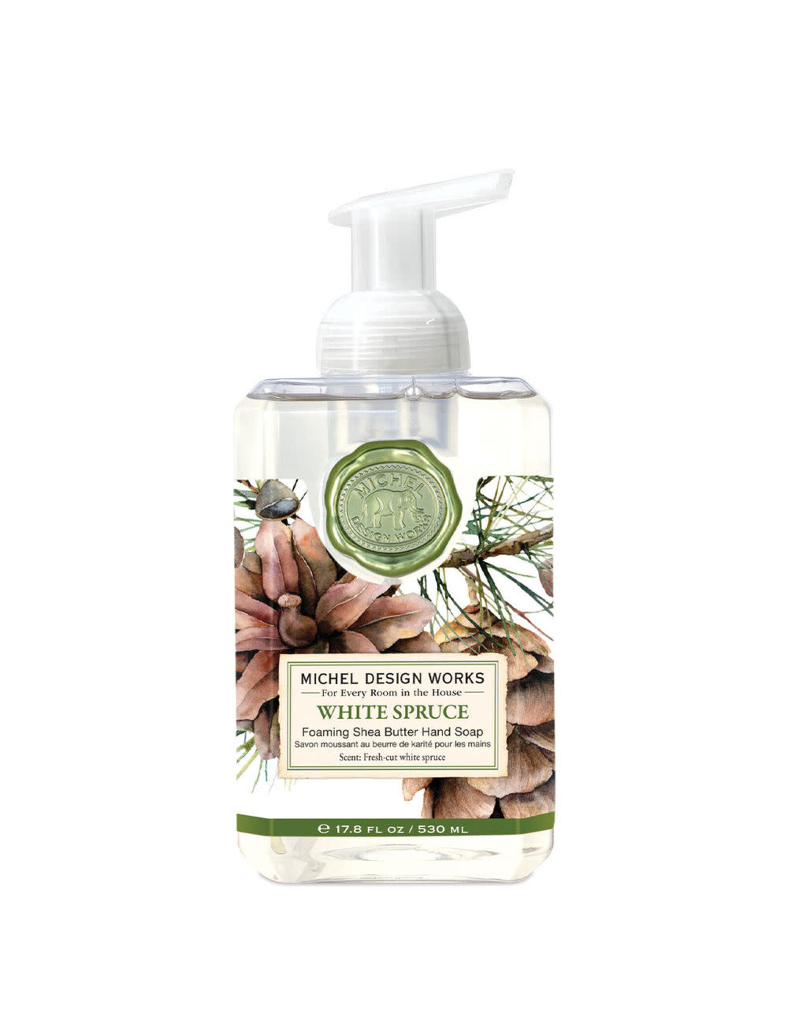 Michel Design Works White Spruce Foaming Soqp