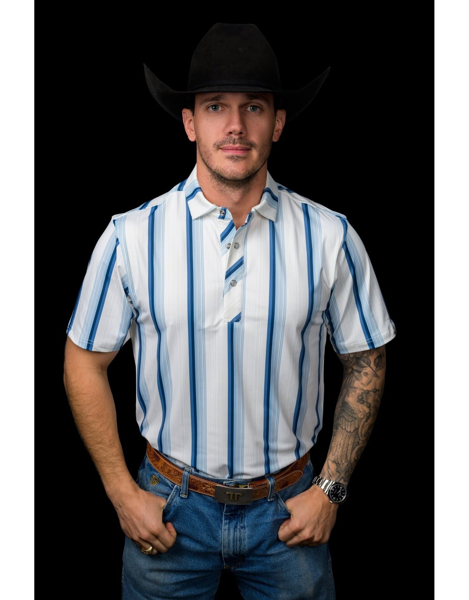 Ferrell Tristan Polo Blue