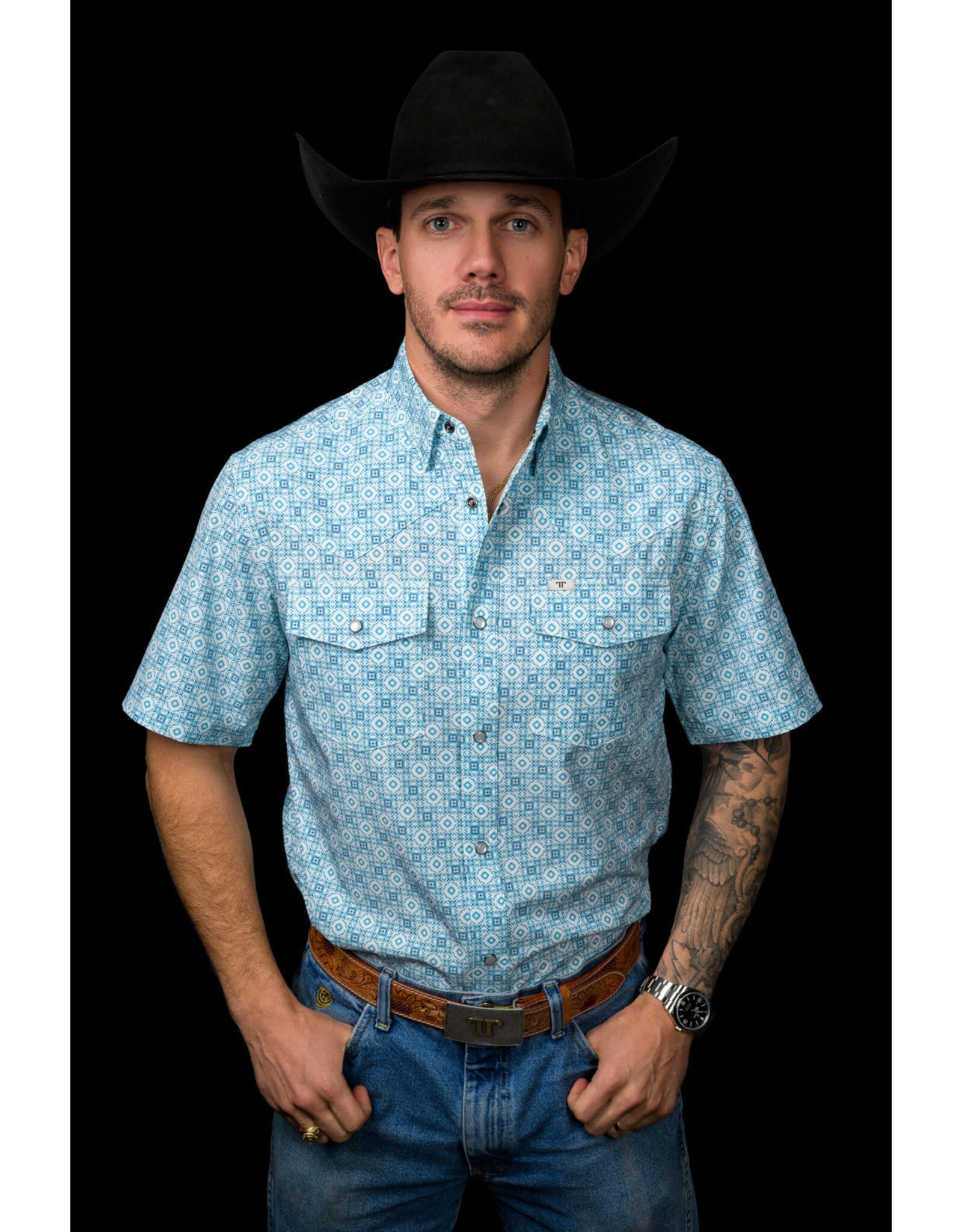 Ferrell Cal Short Sleeve Button Down