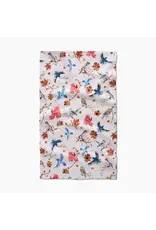 Geometry Autumnal Bird SkiesTea Towel