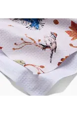 Geometry Autumnal Bird SkiesTea Towel