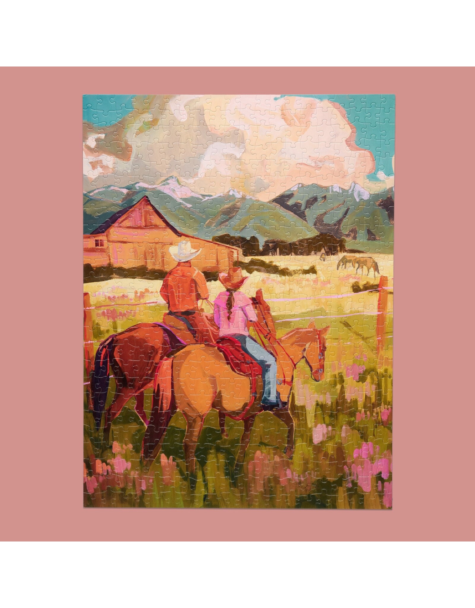 Saddle Up 500 Piece Puzzle