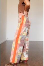 Cowboy Collage Trouser