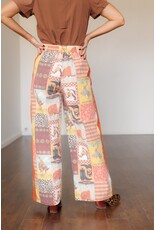 Cowboy Collage Trouser