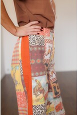 Cowboy Collage Trouser
