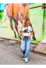 The Horned Bull Ringer Tee