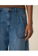 Kut from the Kloth / STS Blue KUT Blake High Rise Crop Super Wide Leg Simulated Wash