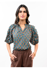 Ivy Jane Ivy Jane Ruffled Sleeve Top