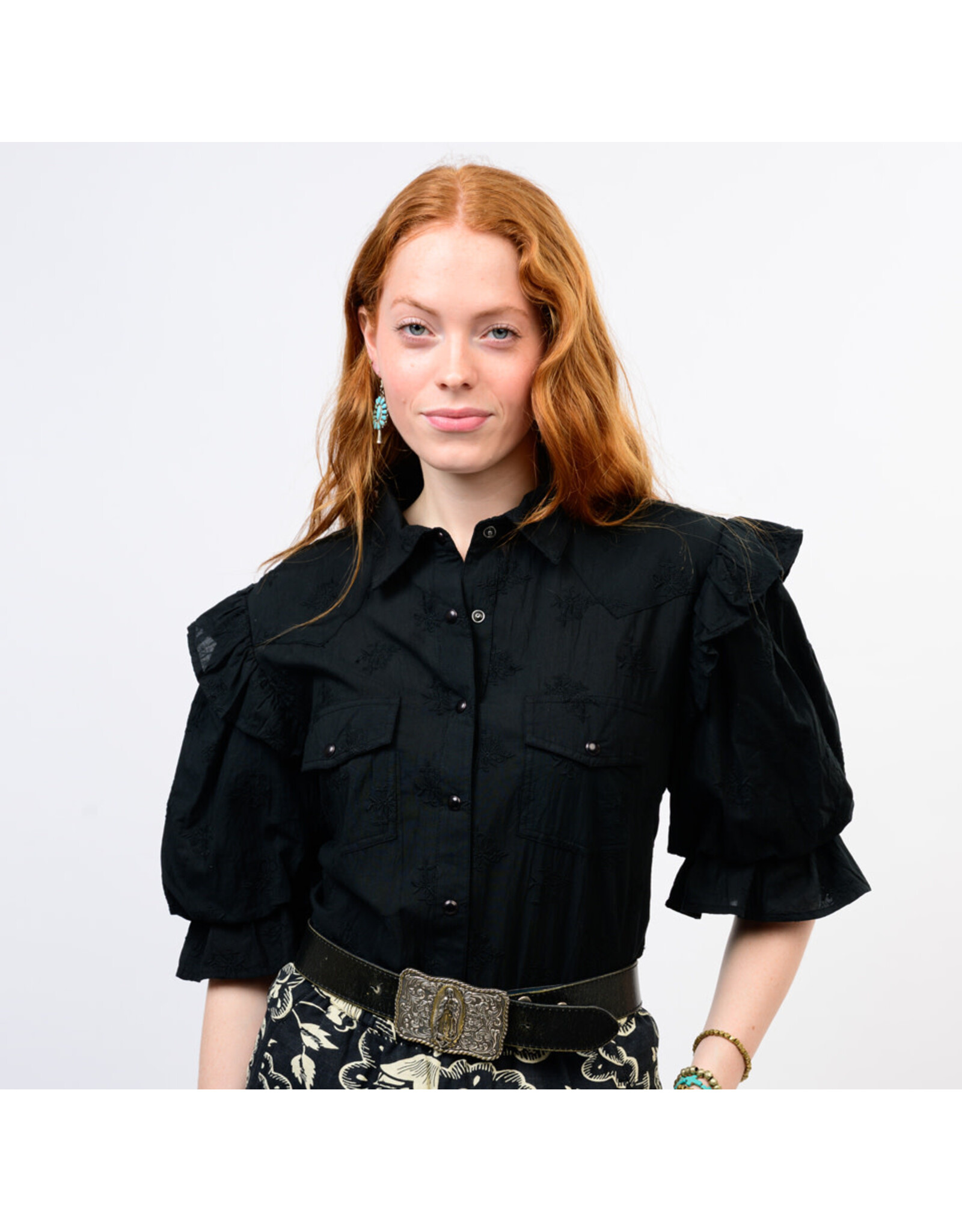 Sister Mary Sister Mary Annie Button Down Top