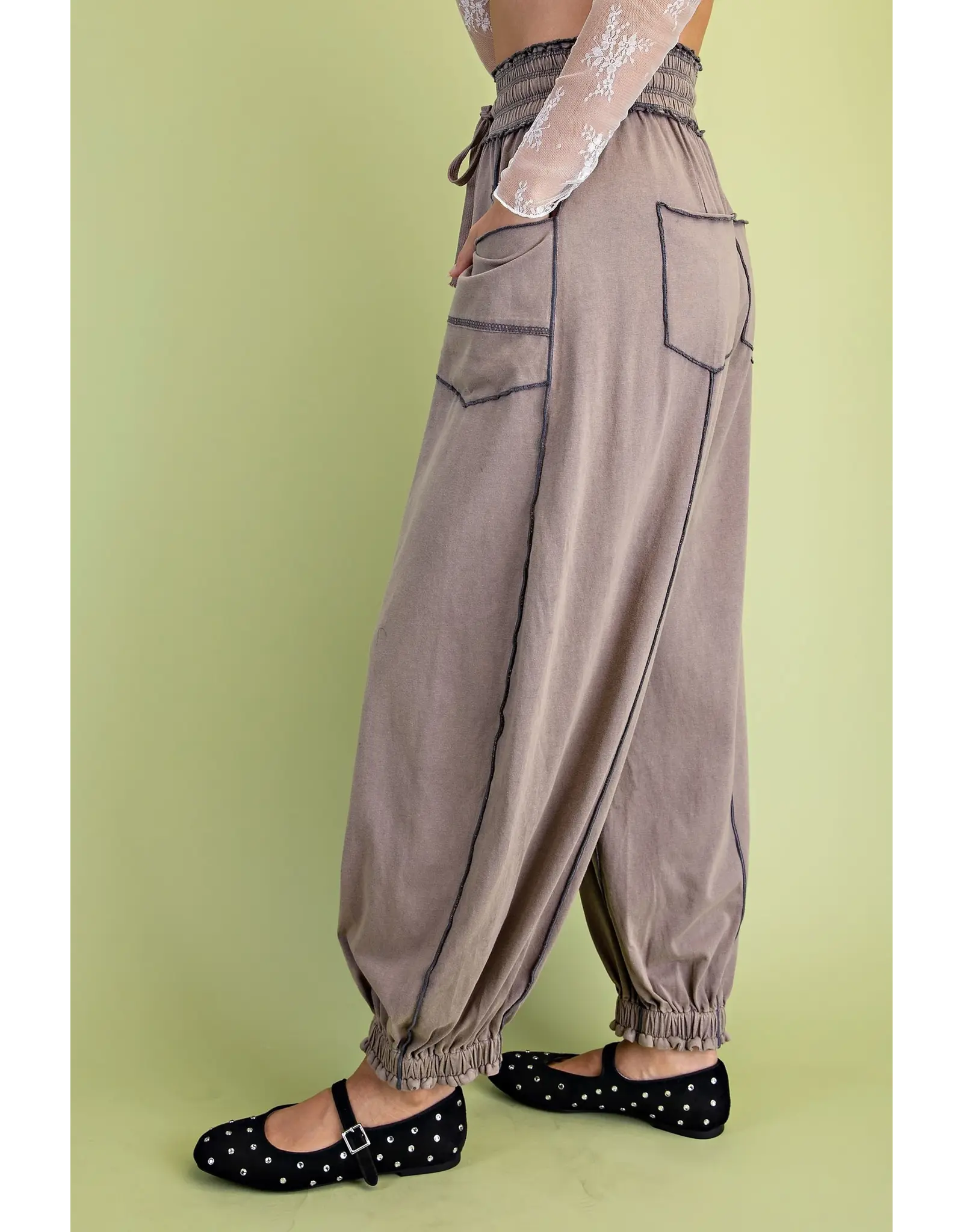 Nyla Mineral Washed Pants