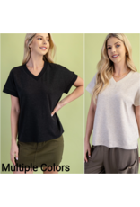 Nigella V-Neck Knit Shirt
