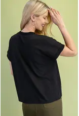 Nigella V-Neck Knit Shirt