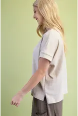 Nigella V-Neck Knit Shirt