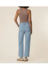 Kut from the Kloth / STS Blue KUT Meg High Rise Wide Leg Patch Pockets Tone Light Base