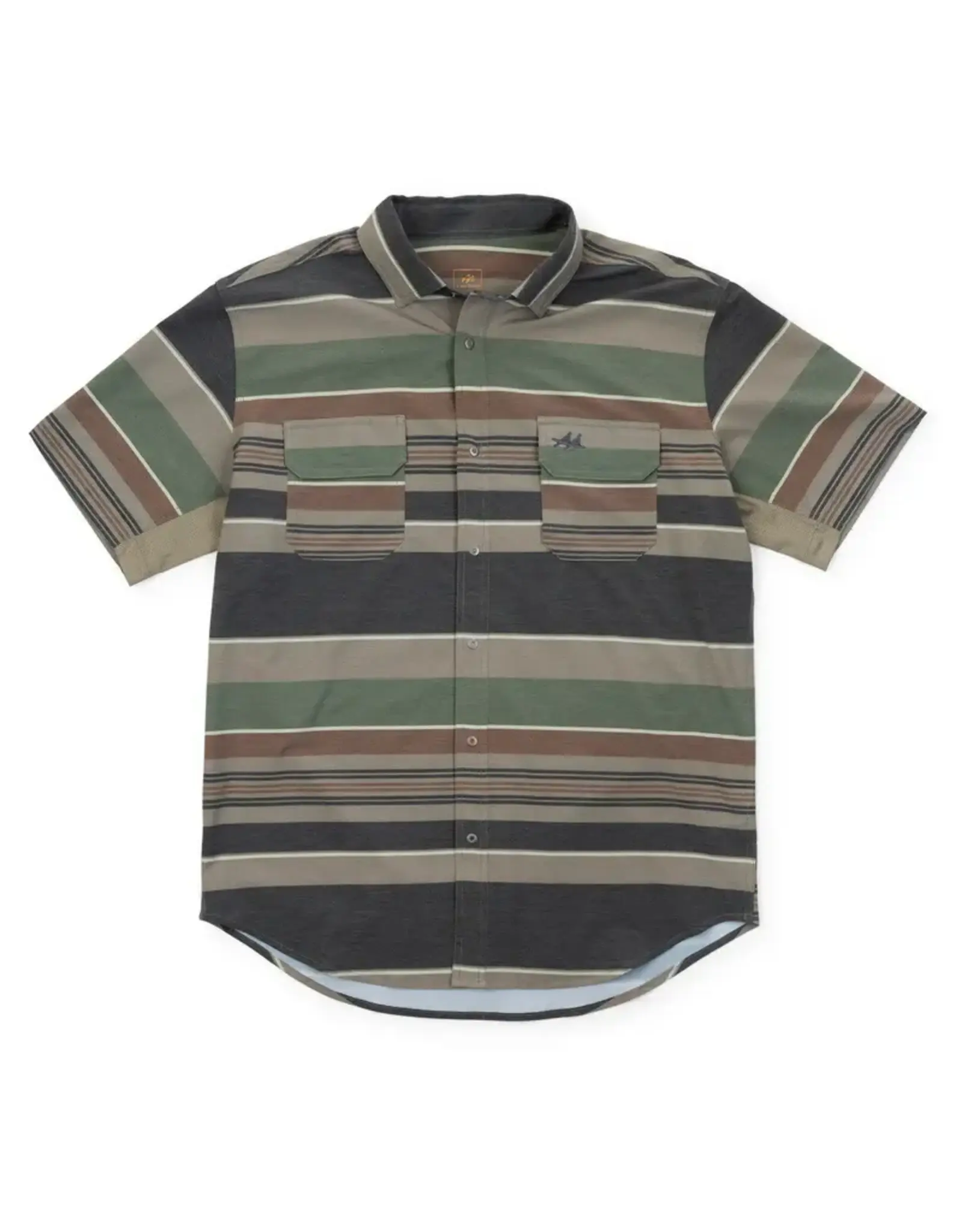 Two Dove Rio Baja Green Short Sleeve Shirt