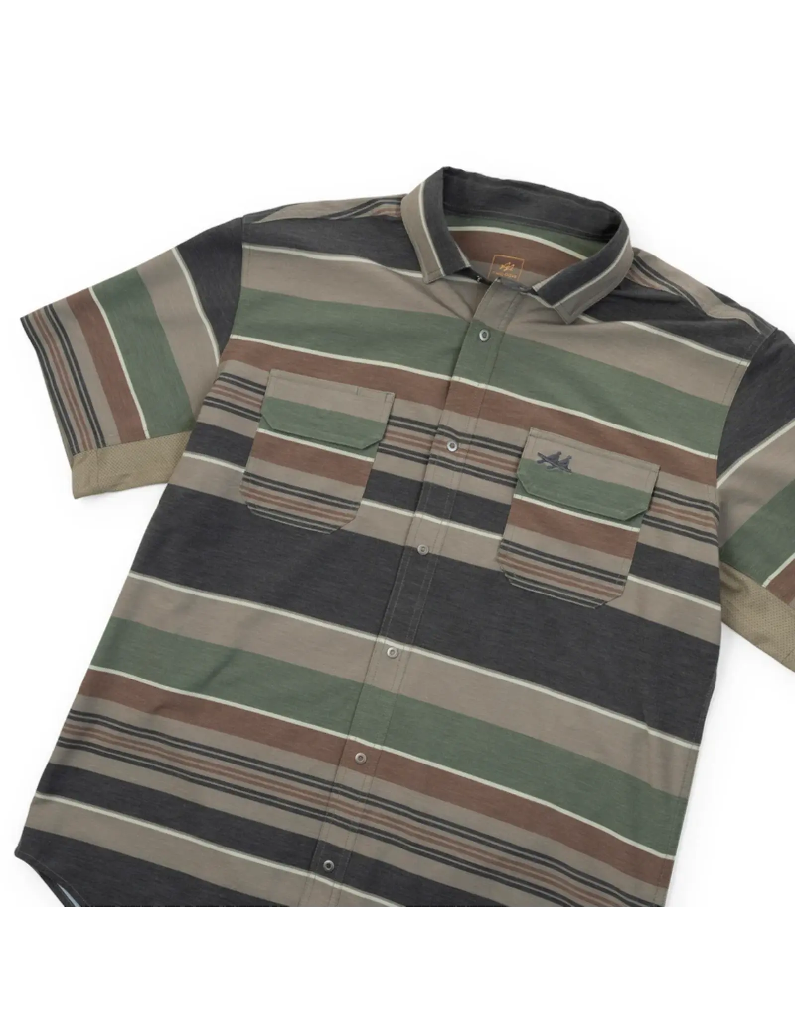Two Dove Rio Baja Green Short Sleeve Shirt