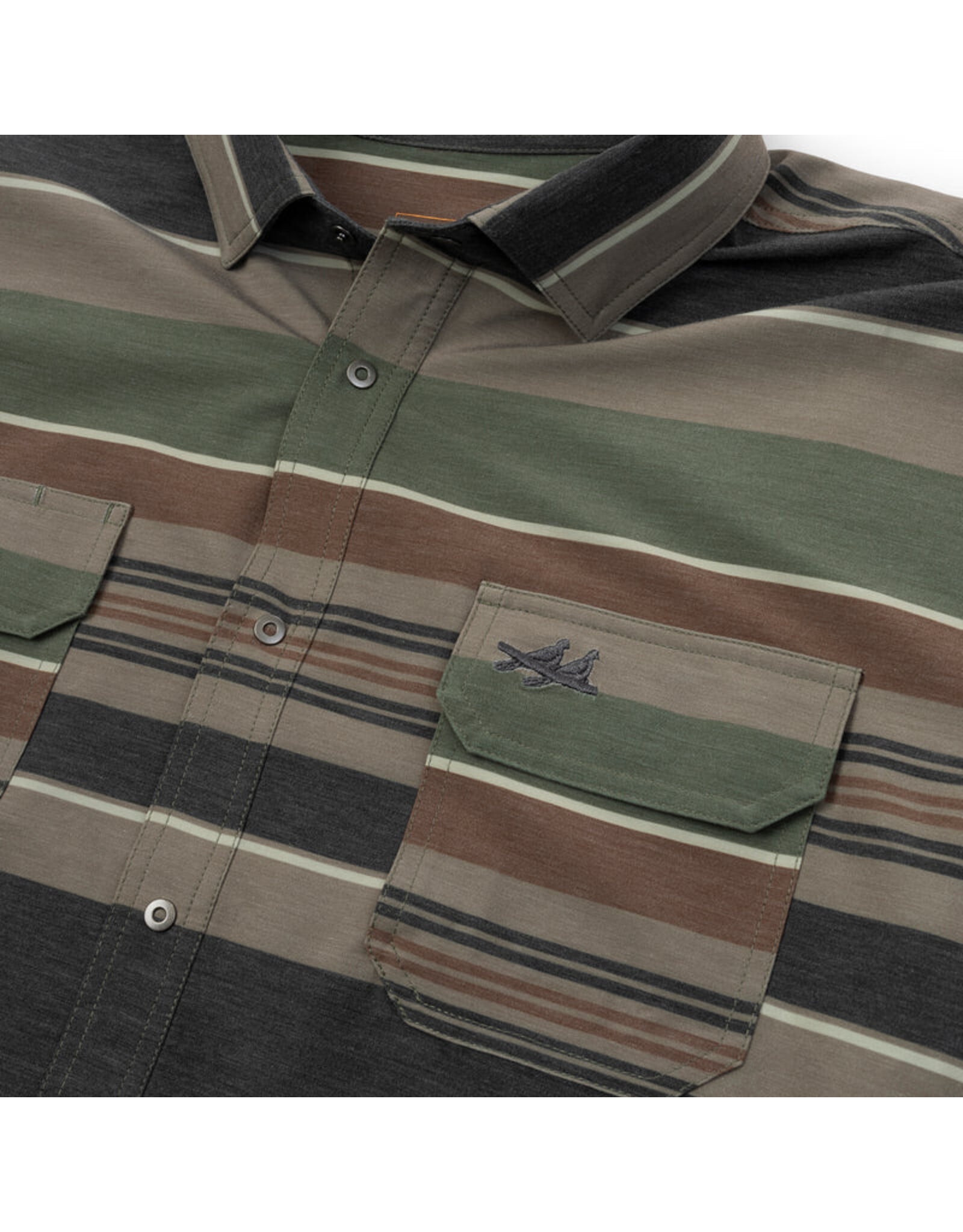 Two Dove Rio Baja Green Short Sleeve Shirt