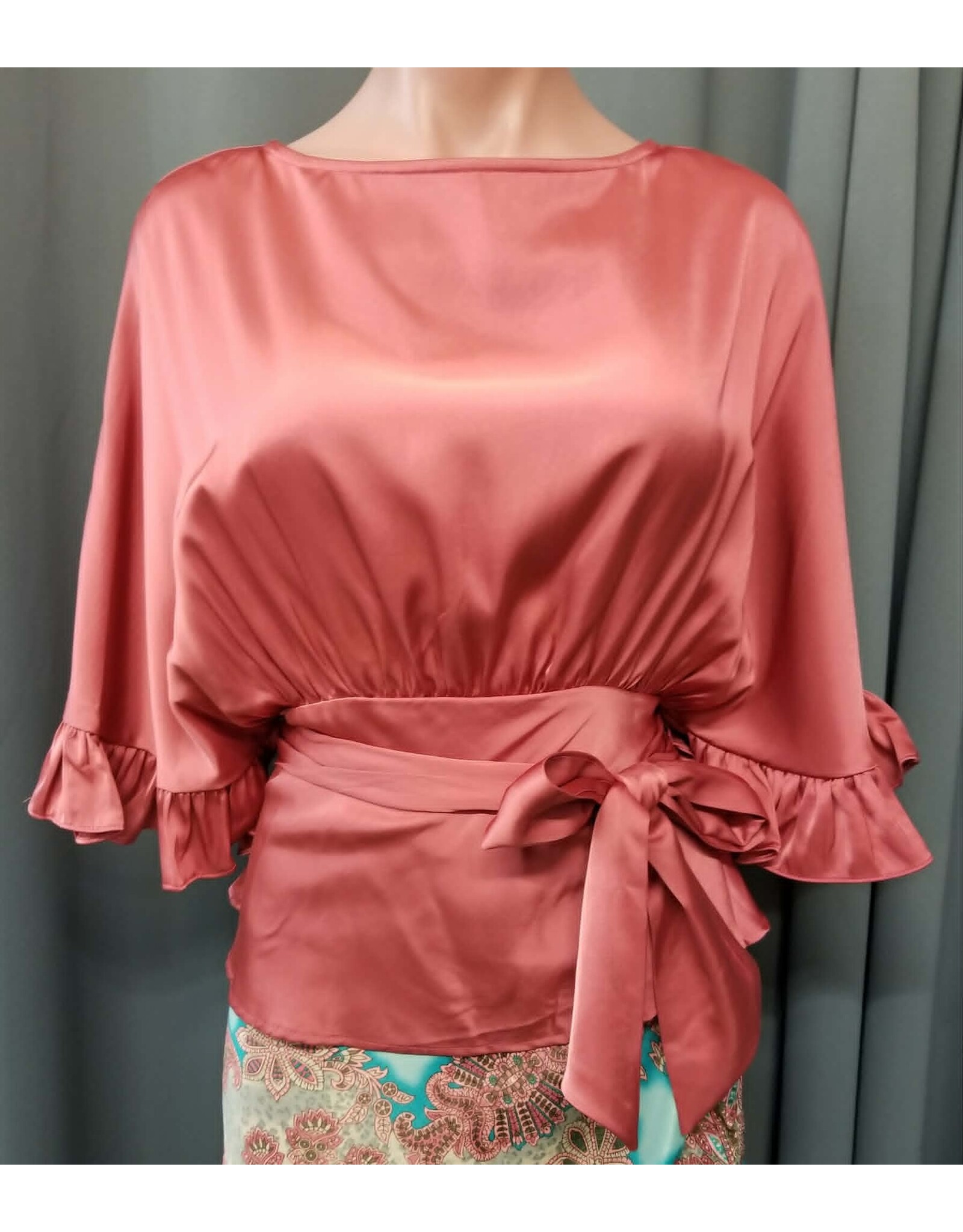 Alana Bow Front Blouse