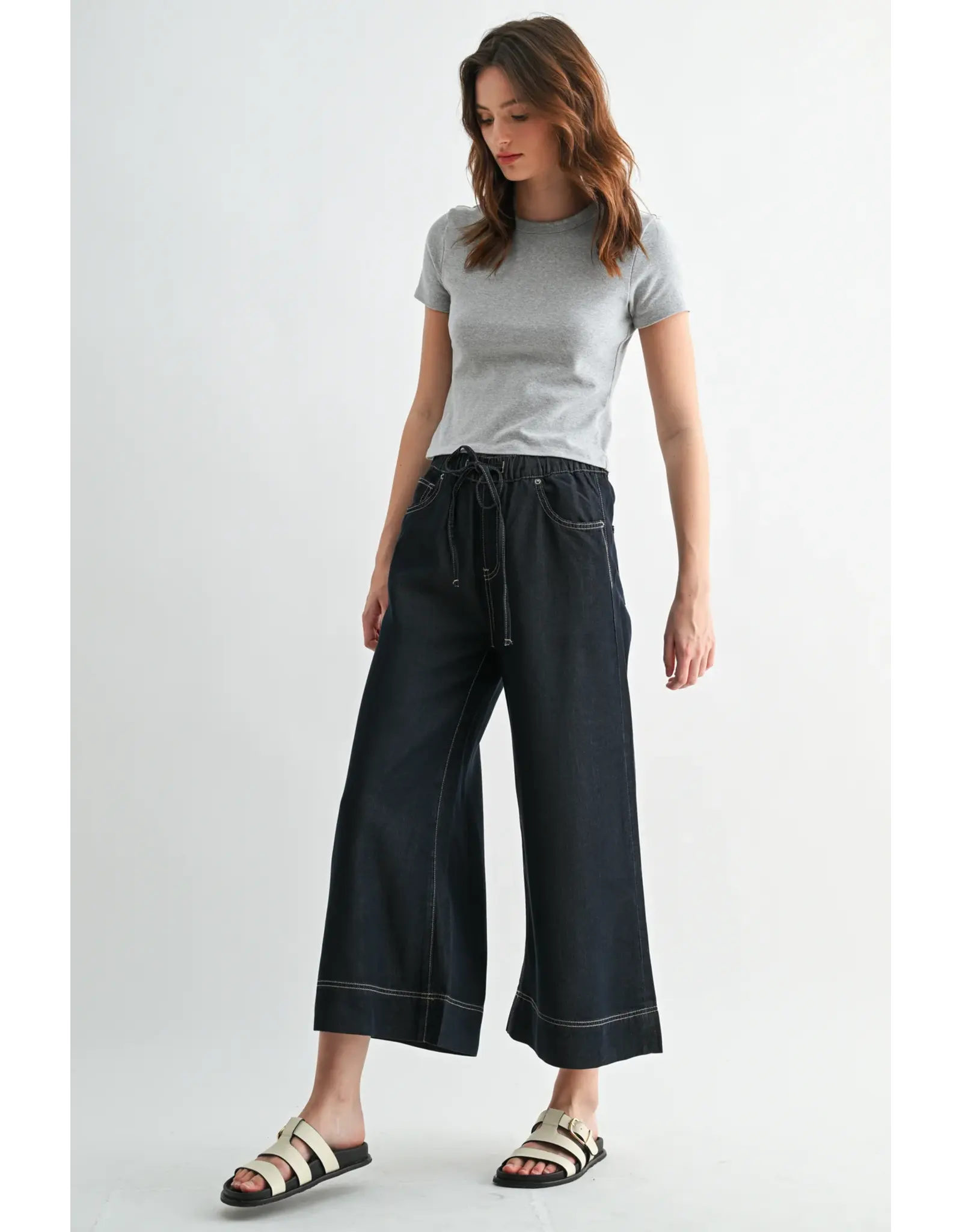 Maxwell High Rise Wide Jogger