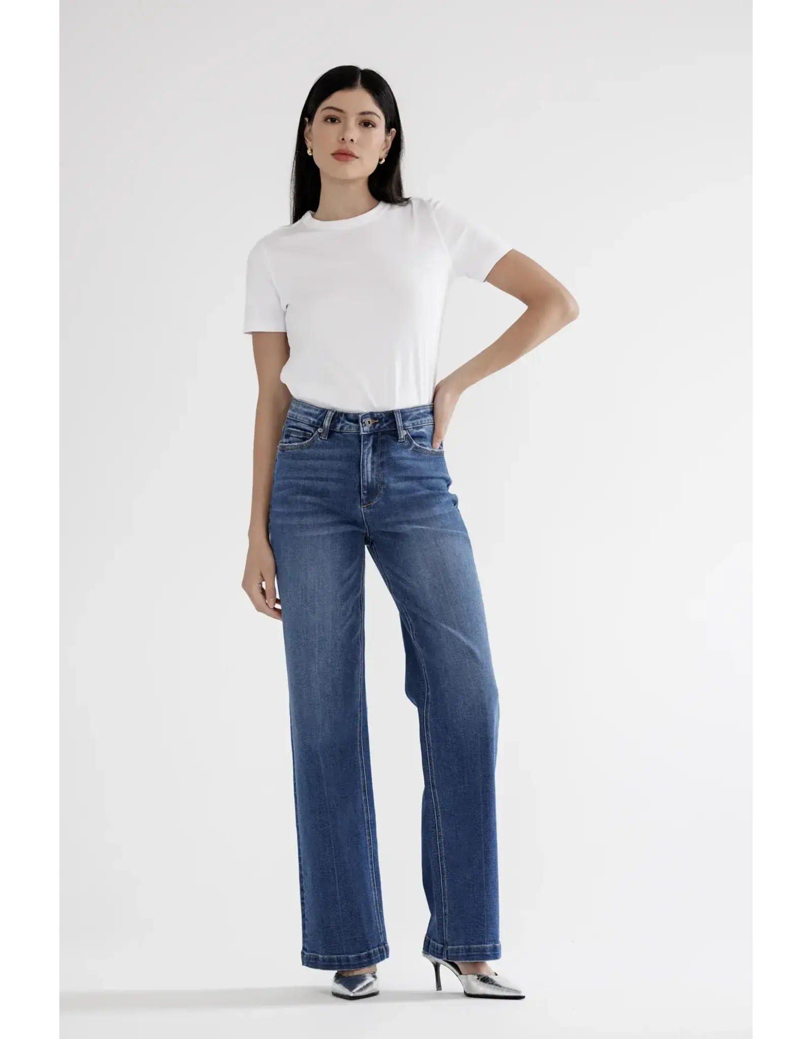 Mazie High Rise Long Inseam Jeans