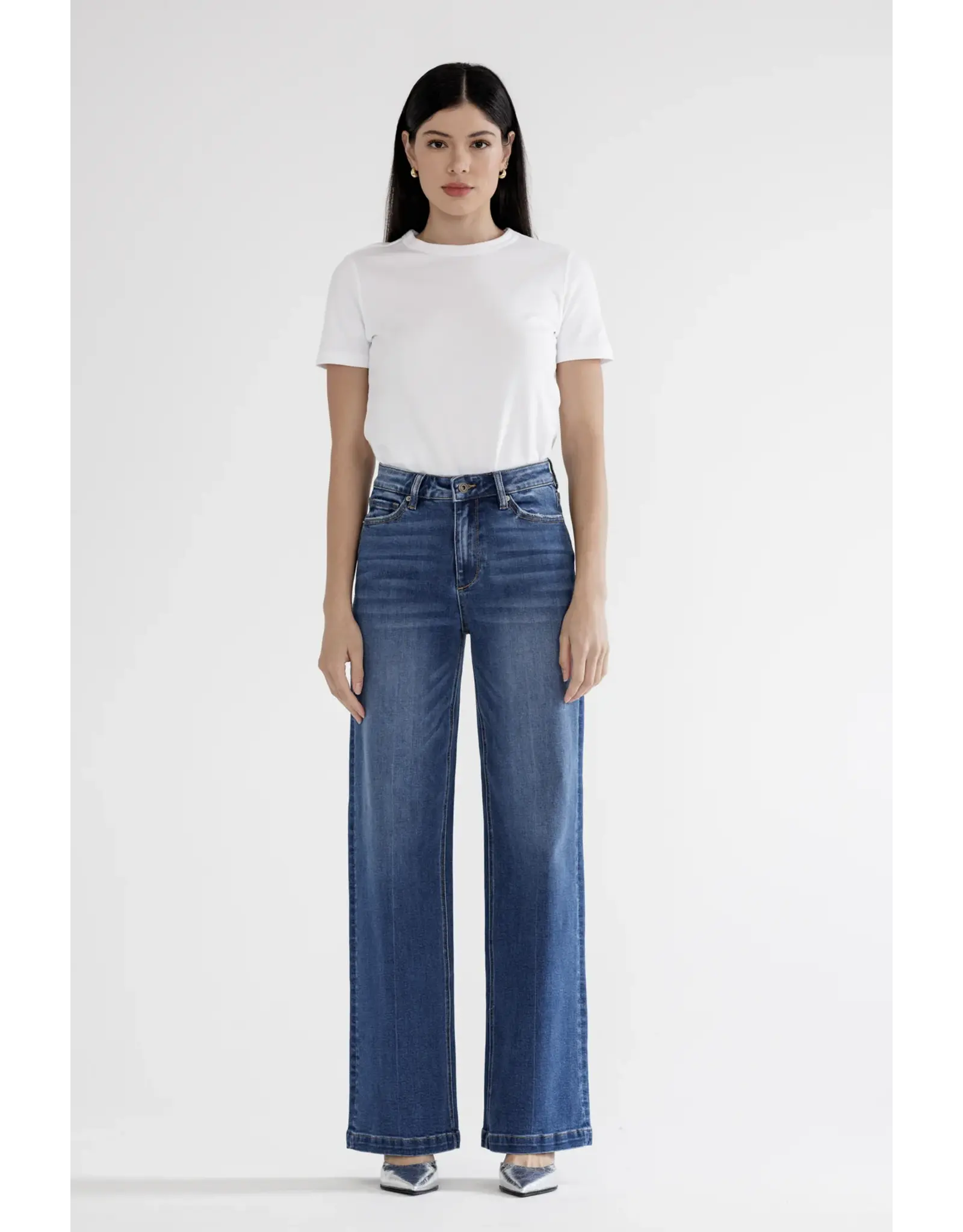 Mazie High Rise Long Inseam Jeans