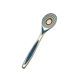 12" Blue Pakka Wood Spoon