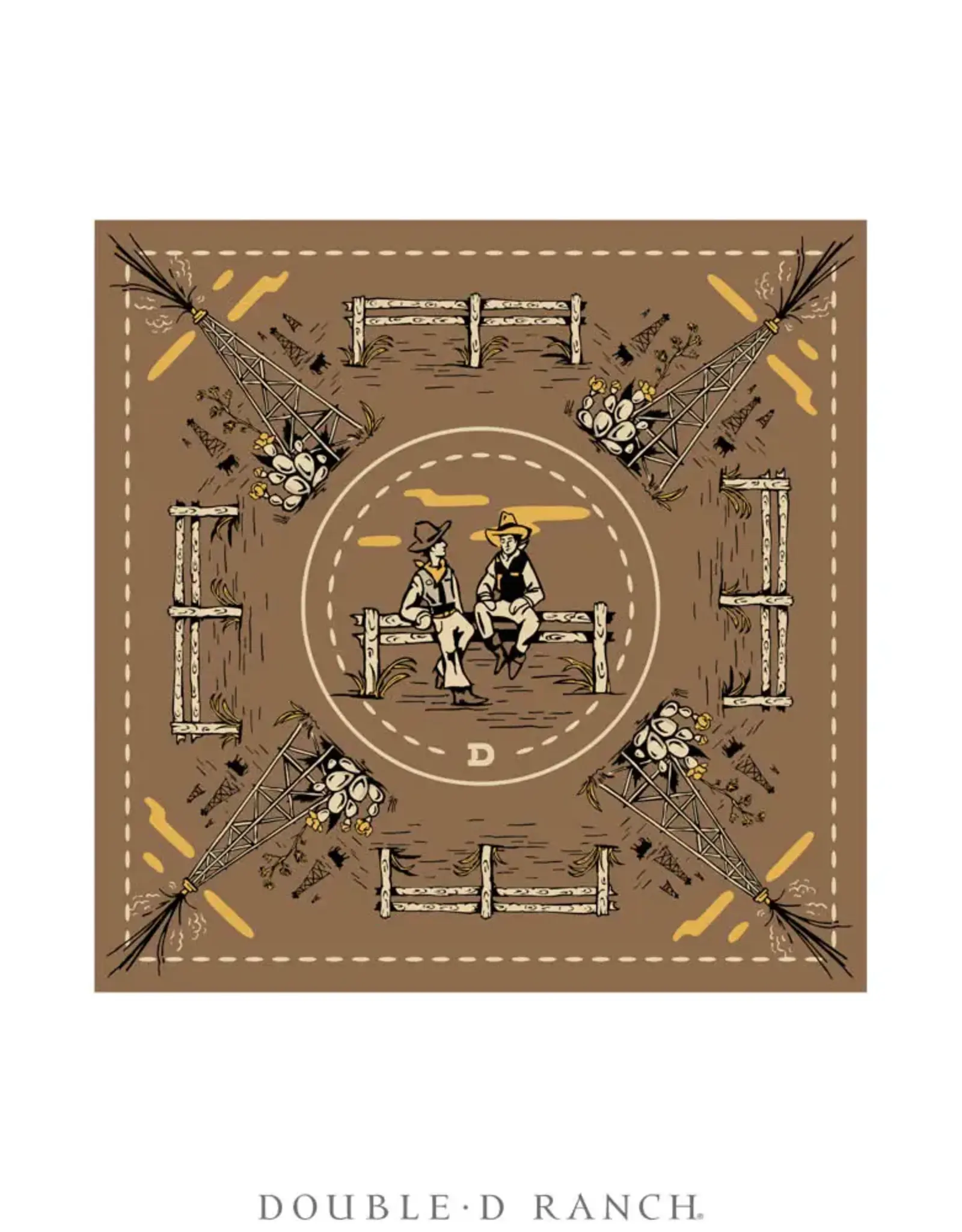 Double D Ranch Double D Ranch Oil Camp Scarf