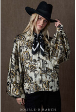 Double D Ranch Double D Ranch Petro Plaid Blouse